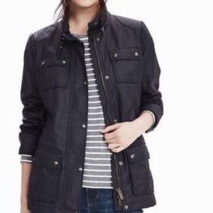Banana Republic Women’s waxed canvas jacket